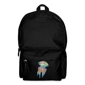 Quallen - Rucksack - Schwarz - Vorne