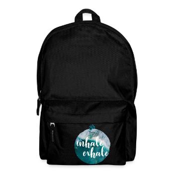 Yoga inhale exhale - Backpack - black - Front