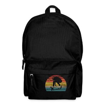 Scooter kick scooter stunt e-scooter retro gift - Backpack - black - Front