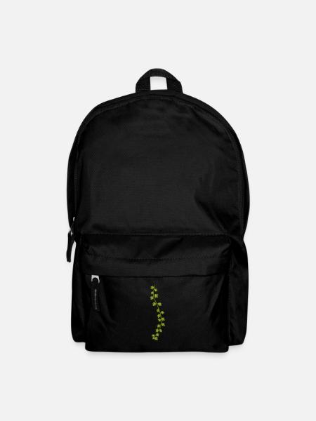 Common ivy | Plants illustration - Backpack - black