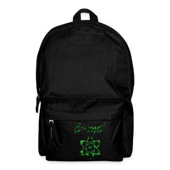 Atome/Formule - Sac à dos - noir - Devant