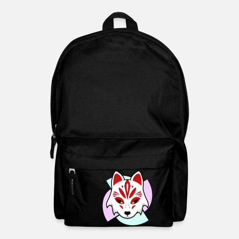 Masque Kitsune - Sac à dos - noir
