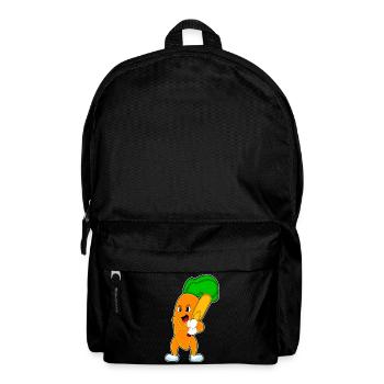 Karotte Cricket Cricketschläger - Rucksack - Schwarz - Vorne