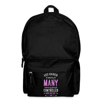 Zodiac sign Strength Leo - Backpack - black - Front