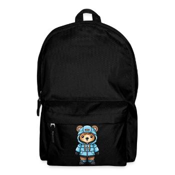Bear Winter Comic - Backpack - black - Front