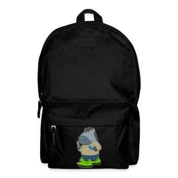 Pferd Friseur Schere Kamm - Rucksack - Schwarz - Vorne