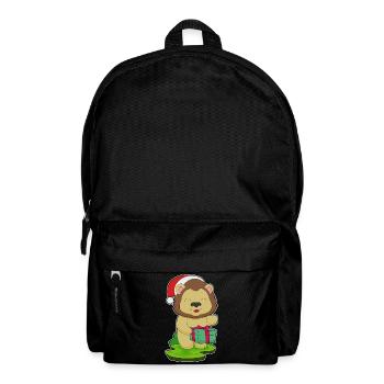 Forfait Noël Lion - Sac à dos - noir - Devant
