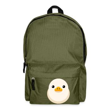 Küken Hell Minimal Clipart - Rucksack - Olivgrün - Vorne