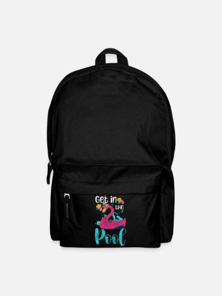 Pool Sommer Gartenparty - Rucksack - Schwarz