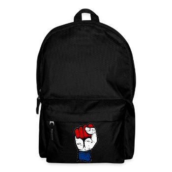 Holland flag fist used - Backpack - black - Front