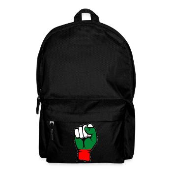 Bulgaria Flag Fist - Backpack - black - Front