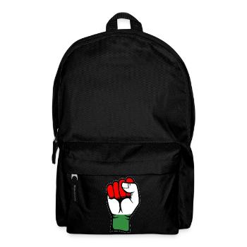 Poing du drapeau de la Hongrie - Sac à dos - noir - Devant