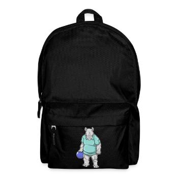 Rhino Bowling Bowling Ball - Backpack - black - Front