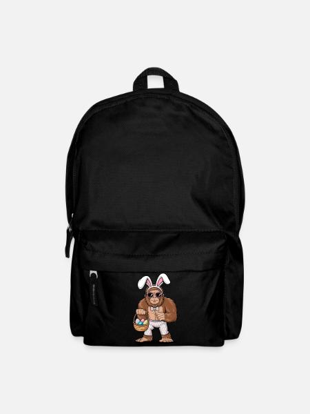Bigfoot Ostern - Rucksack - Schwarz