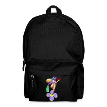 Vibe Good Flower Surf Art - Backpack - black - Front