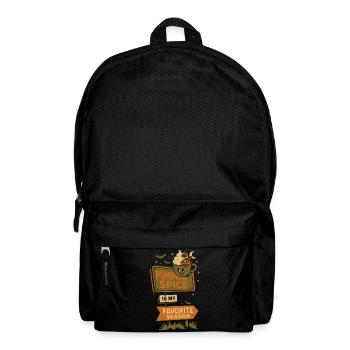 Pumpkin Spice Is My Favorite Season Funny - Backpack - black - Front