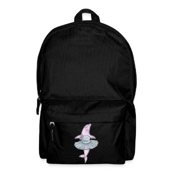 Danse ballerine du dauphin - Sac à dos - noir - Devant