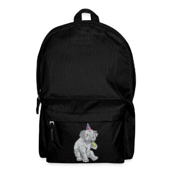 Elephant Birthday Toad - Backpack - black - Front