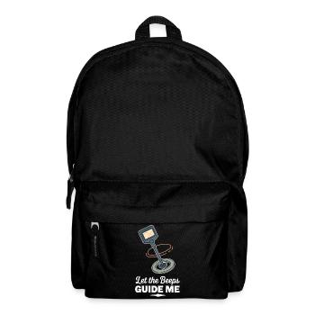 Introverted metal detector hobbyist - Backpack - black - Front