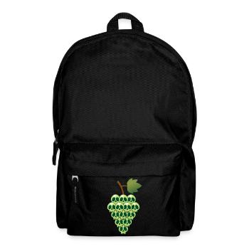 Crânes de raisins - Sac à dos - noir - Devant