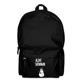 Agent Snowman - Rucksack - Schwarz - Vorne