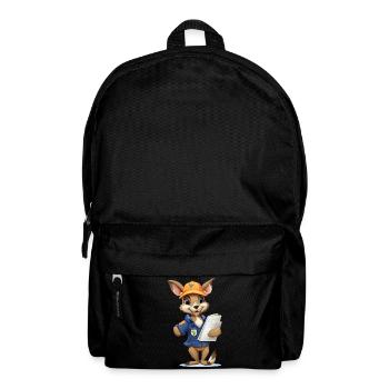 Hoppel Construction Worker Bunny - Backpack - black - Front