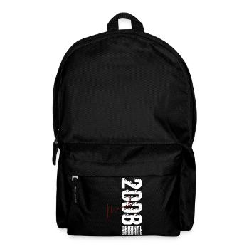 18th Birthday Gift Husband Wife March 2008 - Backpack - black - Front