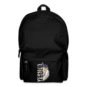 Lion of Judah, King Jesus, Son of Yahweh, Christian - Backpack - black - Front