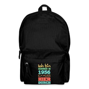 1956 - Rucksack - Schwarz - Vorne