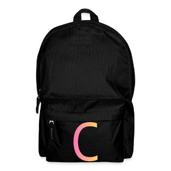 C - Rucksack - Schwarz - Vorne