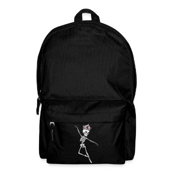 Danse de la Couronne du Roi Squelette - Sac à dos - noir - Devant