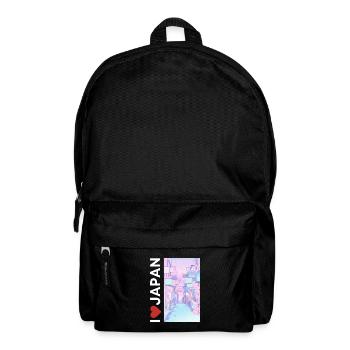 J’adore le Japon, Ich liebe Japon - Sac à dos - noir - Devant