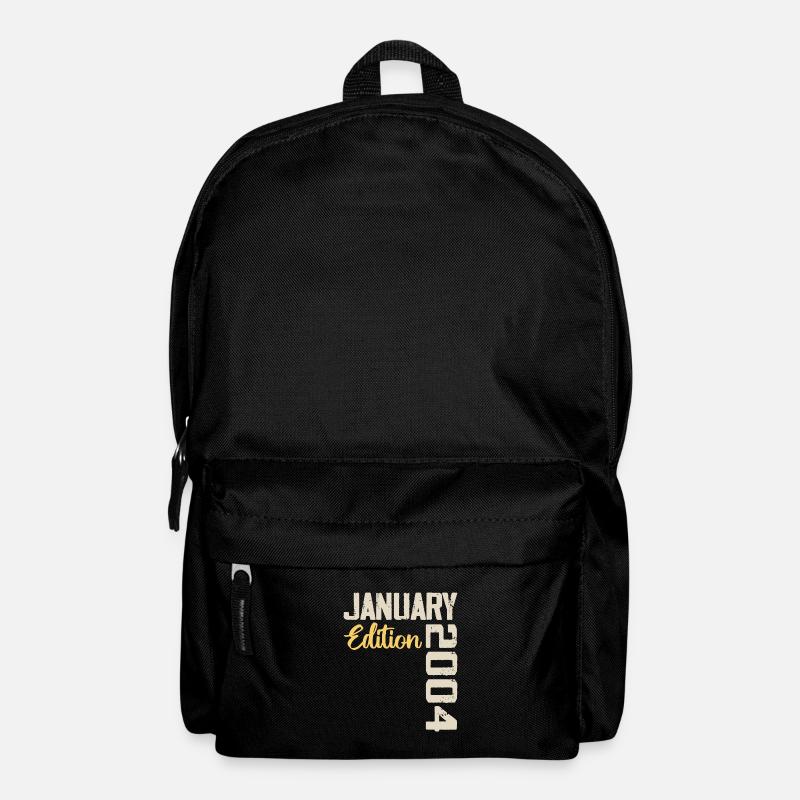 Geburtstagsgeschenk geboren im Januar 2004 - 2004 - Rucksack - Schwarz