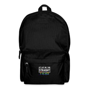 Lgbt - Rucksack - Schwarz - Vorne