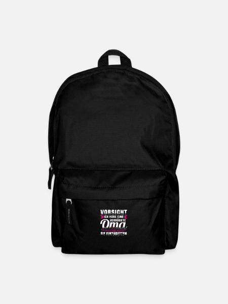 Oma - Rucksack - Schwarz