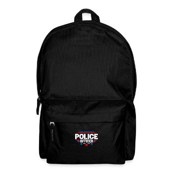 police - Sac à dos - noir - Devant