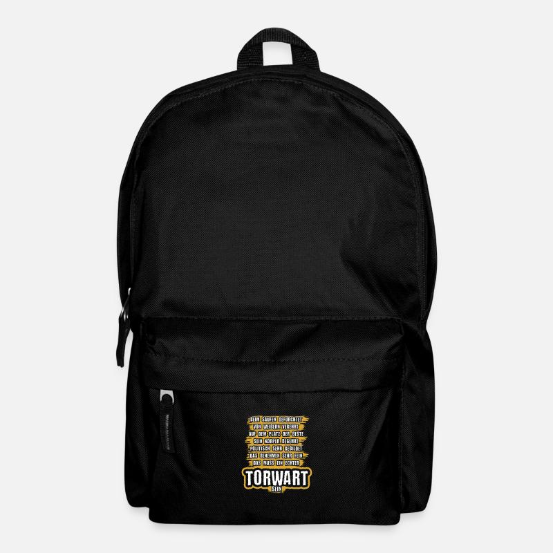 Torwart - Rucksack - Schwarz