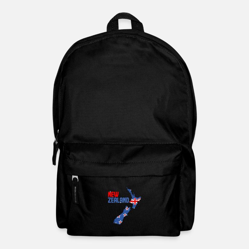 Neuseeland - Rucksack - Schwarz