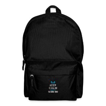 chemise de fléchettes - T-shirt drôle de fléchettes - Sac à dos - noir - Devant