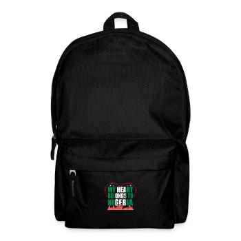 Nigeria - Rucksack - Schwarz - Vorne