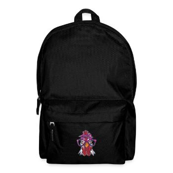 Huhnbandana-niedliche Vieh, die Liebhaber bewirtschaften - Rucksack - Schwarz - Vorne