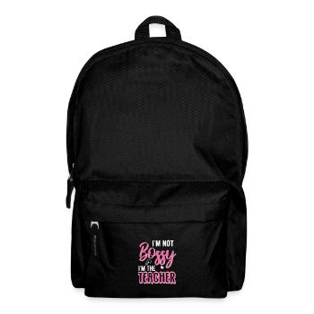 Enseignant enseignant - Sac à dos - noir - Devant