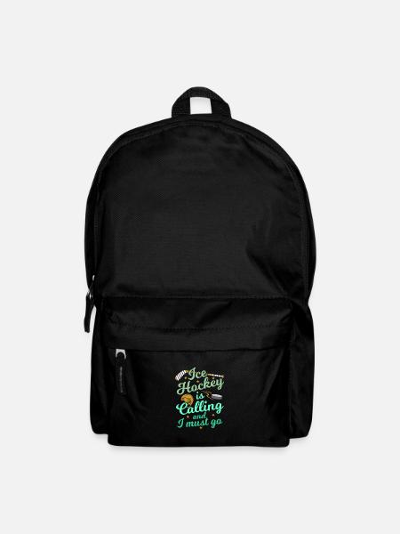 Eishockey - Rucksack - Schwarz