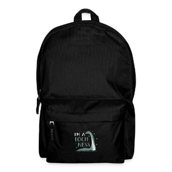 Loch Ness Monster - Rucksack - Schwarz - Vorne