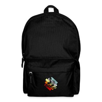 Zug Züge Modeleisenbahn Eisenbahn Geschenk - Rucksack - Schwarz - Vorne