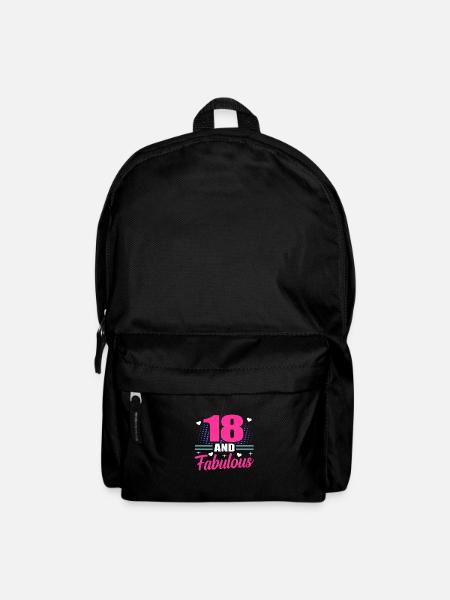 18 ans - Sac à dos - noir