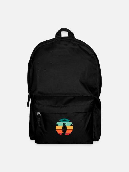 Pinguin - Rucksack - Schwarz