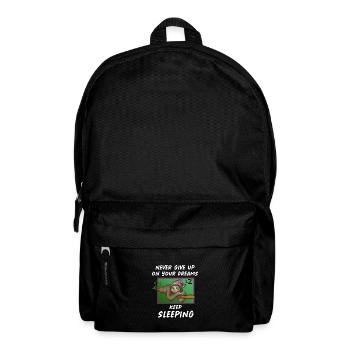 schlafen - Rucksack - Schwarz - Vorne