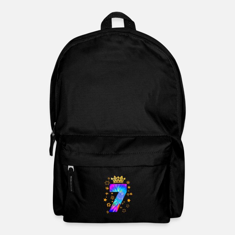 7. Geburtstag - Rucksack - Schwarz