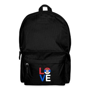 Serbia - Backpack - black - Front